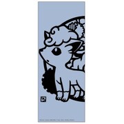 ポケットモンスター 切り絵シリーズ 手ぬぐい ロコン（アローラのすがた） [キャラクターグッズ]