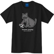 SJ17206-2-L [男女兼用 サッカー・フットサルウェア 半袖TEE 猫フック Lサイズ]