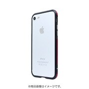 BPi7-02RD [iPhone 7用 プレミアムアルミバンパー ブラック/レッド]