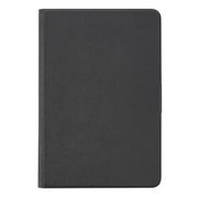 iPad mini 4用 フリップノートケース スーパースリム ヘアラインブラック TR-IPD177-SS-HBK