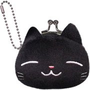 にゃんまりミニがまぐち クロにゃんまり