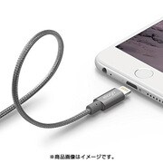 ALUMINUmLIGHTNINGCABLE(Apple認証ライトニングケーブル)forAPPLELightning DarkGray(ダークグレー) EL LTACBALAL GY
