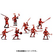 1/72 ソフトプラフィギュア ORR72109 十六世紀のブルゴーニュ歩兵＆騎兵set.1・8ポーズ 32体入り [プラモデル]