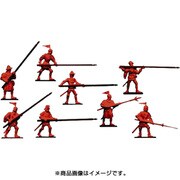 1/72 ソフトプラフィギュア ORR72110 十六世紀のブルゴーニュ歩兵＆騎兵set.2・8ポーズ 32体入り [プラモデル]