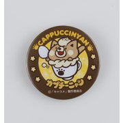 ダイニノアレ 缶バッジ カプチーニャン [キャラクターグッズ]