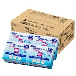 花王プロシリーズ クイックルワイパー 立体吸着ウェットシート 10枚×3×4 [フロア用そうじシート ワイドサイズ]