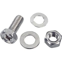 S786 [ステンレスボルトセット ピッチ1.0mm 6φ 長さ：15mm 4セット]
