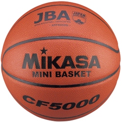 5号球 人工皮革 CF5000  ブラウン 検定球 [バスケットボール]