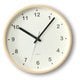 電波掛け時計 KATOMOKU plywood wall clock Mサイズ KM-33MRC