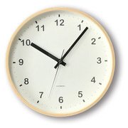電波掛け時計 KATOMOKU plywood wall clock Mサイズ KM-33MRC