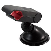P-CARS05BK [スマホ用車載クリップホルダー 強力ゲル吸盤 ブラック]