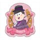 おそ松さん ダイカットステッカー 競馬6つ子正装ver. トド松 [キャラクターグッズ]