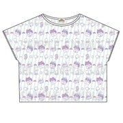 おそ松さん×Sanrio characters 総柄Tシャツ 一松 [キャラクターグッズ]