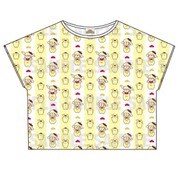 おそ松さん×Sanrio characters 総柄Tシャツ 十四松 [キャラクターグッズ]