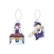 おそ松さん 描き下ろし 吹奏楽松 アクキーセット トト子＆一松 [キャラクターグッズ]