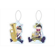 おそ松さん 描き下ろし 吹奏楽松 アクキーセット ハタ坊＆十四松 [キャラクターグッズ]