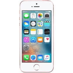 スマートフォン/携帯電話iPhoneSE ローズゴールド 128GB UQモバイル
