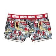 MARVEL ボクサーブリーフ スパイダーマン コミック Mサイズ [キャラクターグッズ]