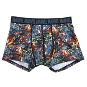 MARVEL 転写プリントボクサーブリーフ アベンジャーズ Mサイズ [キャラクターグッズ]