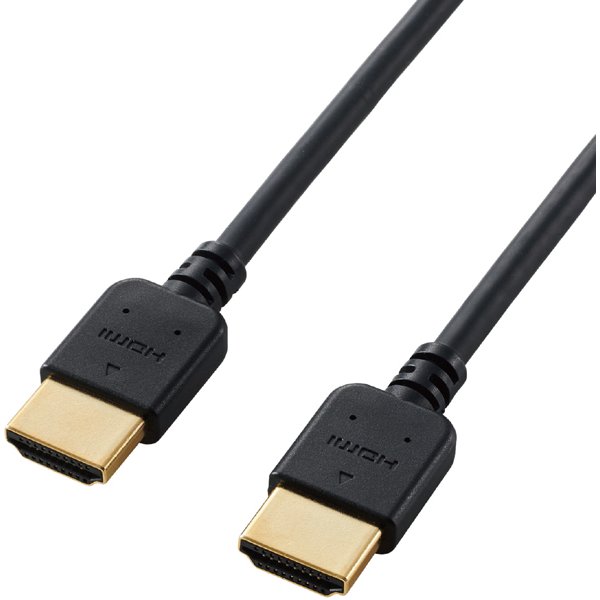 HDMIケーブル イーサネット対応 やわらか 1.0m DH-HD14EY10BK