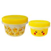 キャラクターグッズ ポケットモンスター ラウンドコンテナ L&M2個セット ピカチュウ