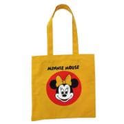 ディズニーキャラクター カラートートバッグ ミニーマウス カナリーイエロー [キャラクターグッズ]
