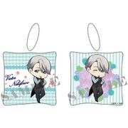 ユーリ！！！ on ICE ツインフェイスミニクッションキーホルダー ヴィクトル・ニキフォロフ [キャラクターグッズ]