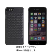 IP7BC-TJDOBLK [iPhone 7 シェル型ケース 手編み風 Tejido Collection Noir/Black]