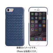IP7BC-TJDOBLU [iPhone 7 シェル型ケース 手編み風 Tejido Collection Navy/Blue]