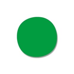 シール タックラベル No.039 緑 18×18mm 360片入 #7062657
