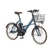 電動アシスト自転車 RealStream mini(リアルストリームミニ) 20型 12.3Ah 内装3段変速 E.ストーンブルー 2017年モデル RS2C37 3P712C0