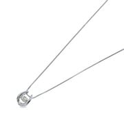 ダンシングストーン ペンダントネックレス K18WG/D0.11ctup 0002345913