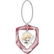 進撃の巨人 フリフリキーホルダー クリスタ [キャラクターグッズ]