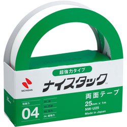 両面テープ ナイスタック 超強力タイプ 25mm×1m NW-U25