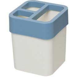 プレーンスタイルペンスタンド角タイプ ブルー PLS-PSK1-B