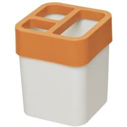 プレーンスタイルペンスタンド角タイプ オレンジ PLS-PSK1-O
