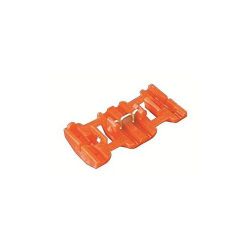 配線分岐タップ レッド 0.5-0.85sq 100個入 PT703