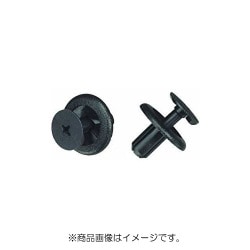 PTF31E4 [プッシュターンリベット ブラック 10個入]
