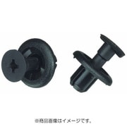 PTF42D4 [プッシュターンリベット ブラック 10個入]