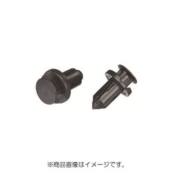 PTF49T4 [プラスティリベット ブラック 10個入]