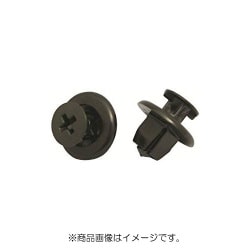 TR6 [プッシュターンリベット ブラック 3個入]
