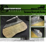 1/35 ディオラマ用ベース MSPMMCB70126 ヨーロッパの道と庭 ベース [プラモデル]