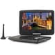 10インチポータブル DVDプレーヤー フルセグチューナー搭載 ZM-FS10