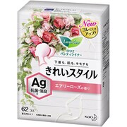 ロリエ きれいスタイル Ag エアリーローズの香り 14cm 62枚入 [パンティライナー]