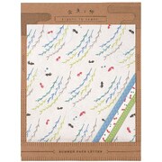 夏柄 パックレター 金魚と柳 SD04583