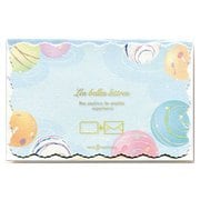 夏柄ダイカットミニレターセット CGSML549