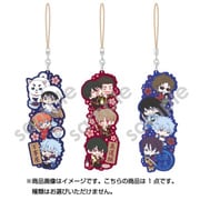 銀魂 わちゃっと！ラバーストラップ 3.攘夷志士 [キャラクターグッズ]