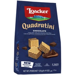 クワドラティーニ チョコレート 125g [ウエハース]