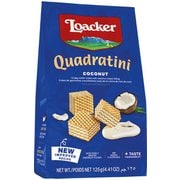 クワドラティーニ ココナッツ 125g [ウエハース]