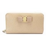 財布 22C701 661148 012 new bisque MISS VARA BOW CLIP FERRAGAMO